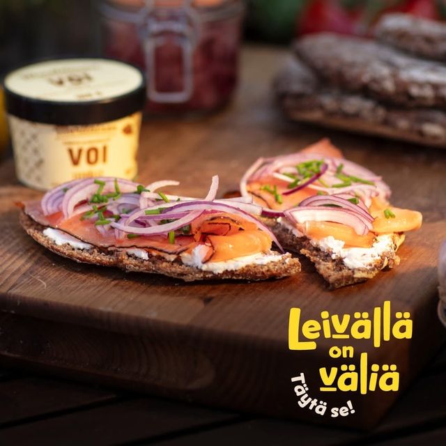 Leivällä on väliä: lohileipä
