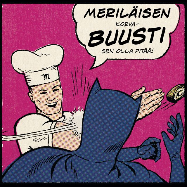 Meriläisen Korvabuusti -sarjakuva